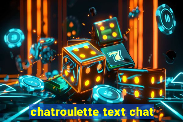 chatroulette text chat